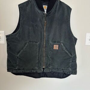 Carhartt Black Denim Vest